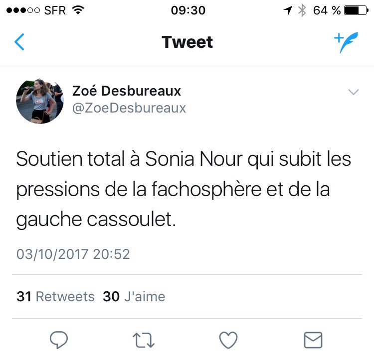 fmomboisse's tweet image. La suppléante de #Ruffin n'assume plus son tweet de soutien à la dame qui appelle "martyr" l'assassin des 2 jeunes femmes de Marseille ..
