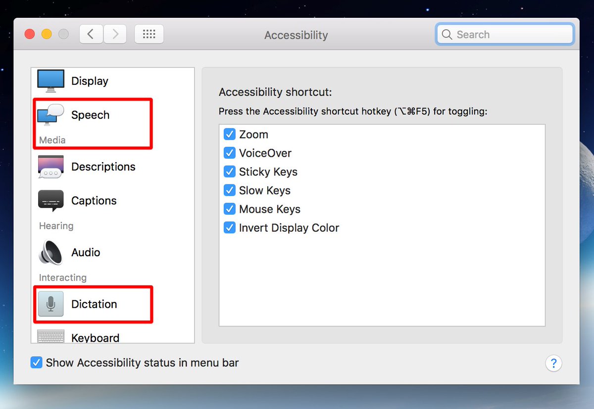 UAL_IT's tweet photo. Did you know Macs &amp; iPhones have built in dictation software? Access it from System Preferences and Accessibility. #DyslexiaAwarenessWeek https://t.co/rbMowOPqkj