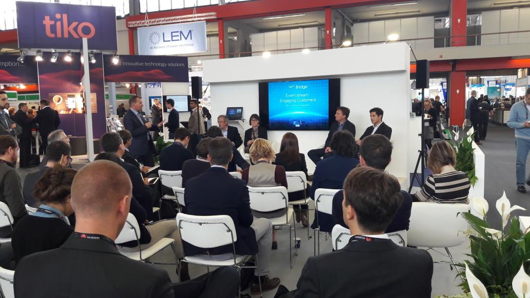 laraJMason's tweet photo. Communities as enablers to start the process of customer engagement @BRIDGE_H2020 panel session happening now #EUW17 https://t.co/zJYtXe3zLt