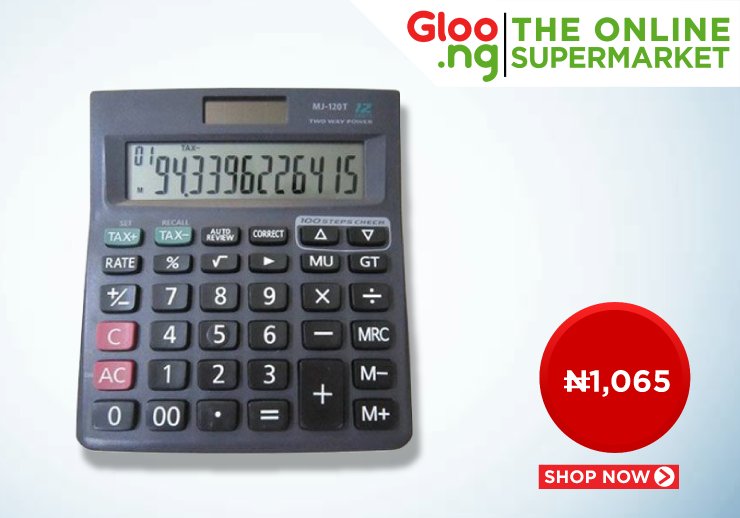 Gloo_ng's tweet photo. Get the perfect calculator for your office, buy Citizen Electronic Calculator at the best price. Shop Now> https://t.co/qqCA6DDjhk https://t.co/60Thmuj2DW