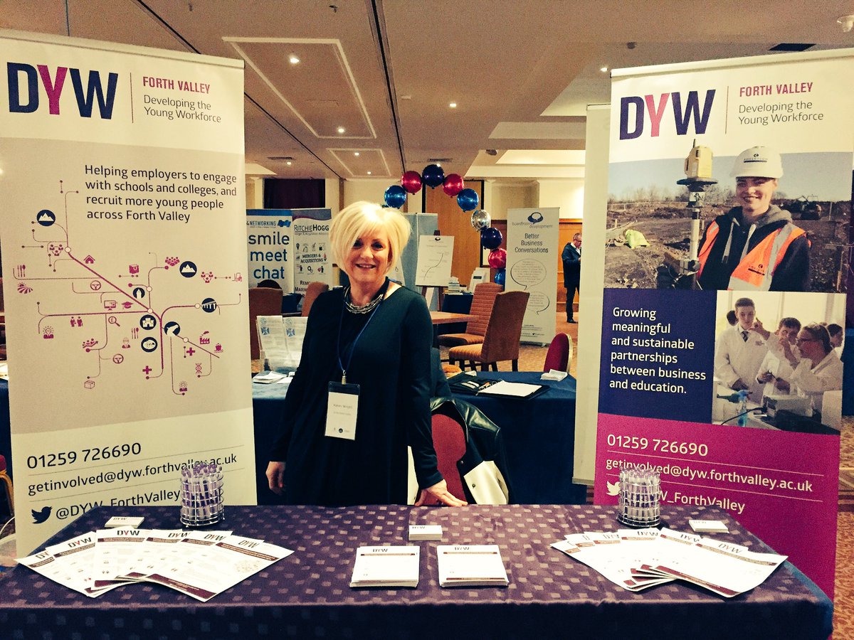 Busy morning already for <a href="/DYW_ForthValley/">DYW Forth Valley</a> #FBD2017