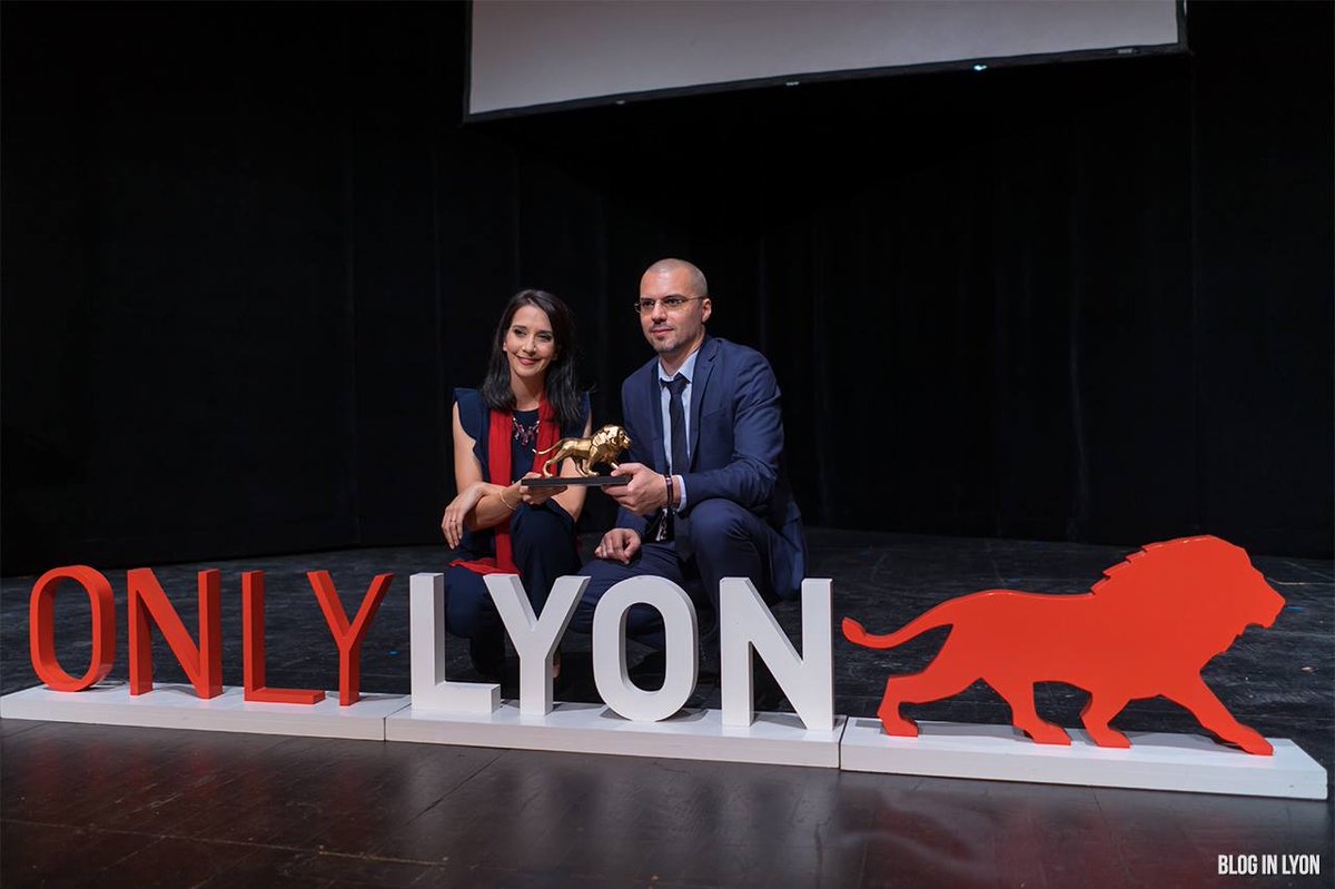 BlogInLyon's tweet image. Nous sommes honorés d'avoir reçu cet award ! Merci à @OnlyLyon et à toutes les personnes qui ont voté pour notre projet. #Lyon #Onlylyon #10ans
