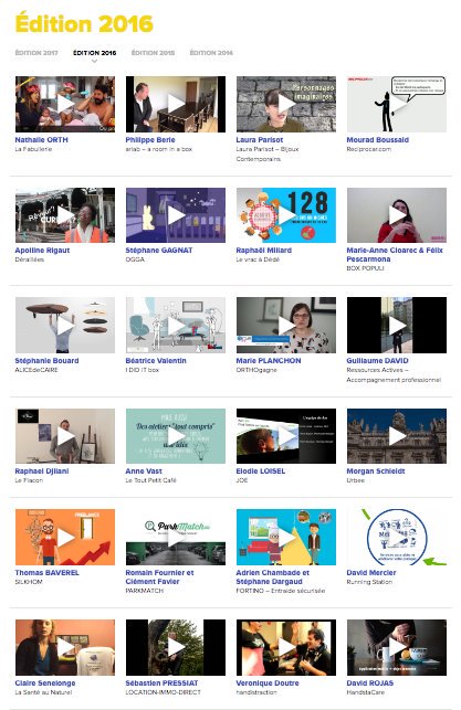 Besoin d'inspiration ? Vous pouvez revoir les pitchs des éditions précédentes de #PitchTaBoite sur notre site web : bit.ly/2xkCqpS