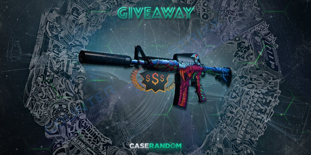 caserandom's tweet photo. Win 🏆 ★M4A1-S | Hyper Beast ⏱️ in 10 hours!
-Go https://t.co/ctluzpJFn6                  
-RT&amp;Like⌛️ https://t.co/1S50zJ8hKj