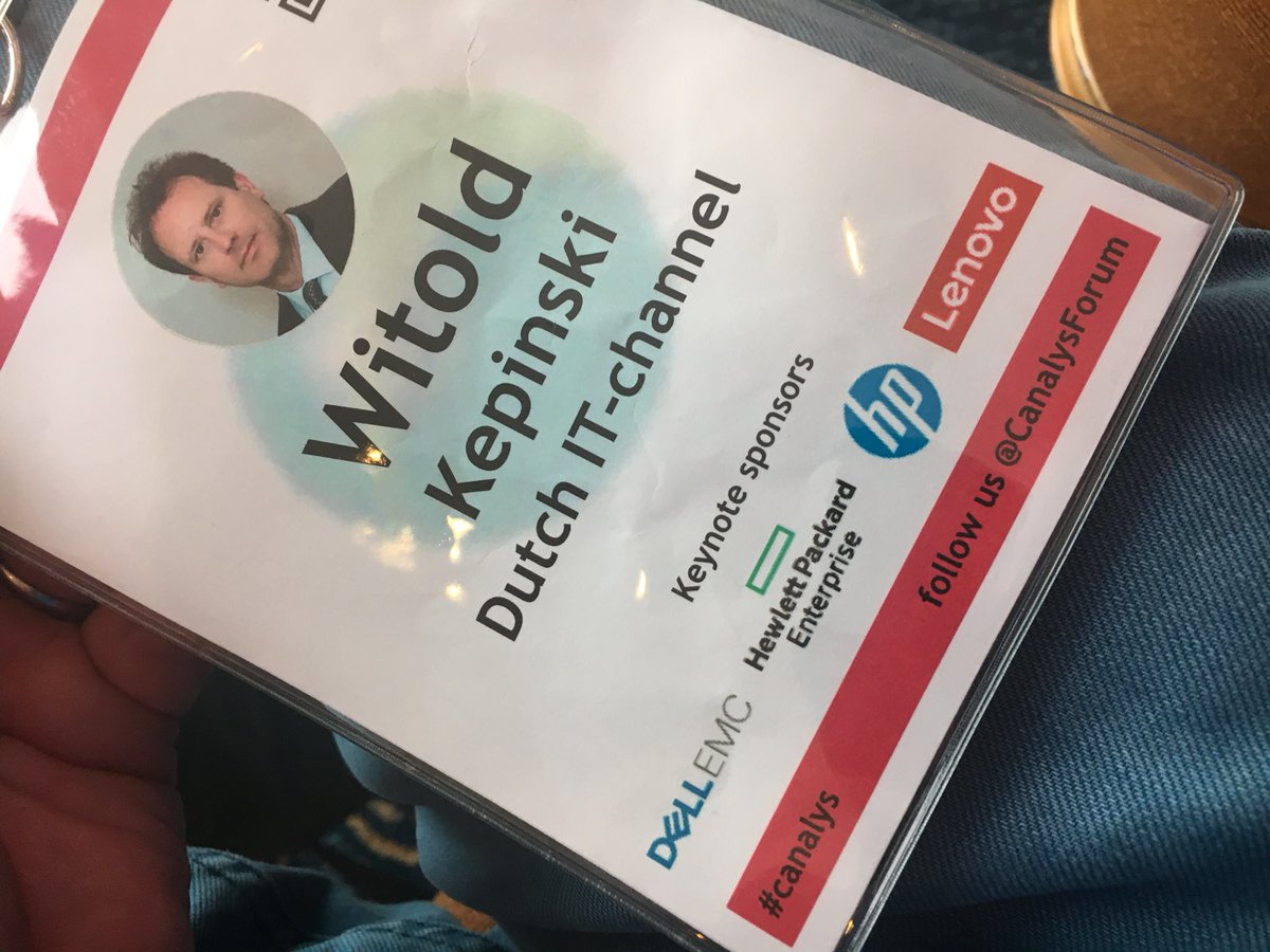 WitoldKepinski's tweet photo. @dutchitchannel is proud to be #media partner of @canalys @canalysforum #canalys #venice #channelbusiness #partnerbusiness https://t.co/KzG3p5Jt7g