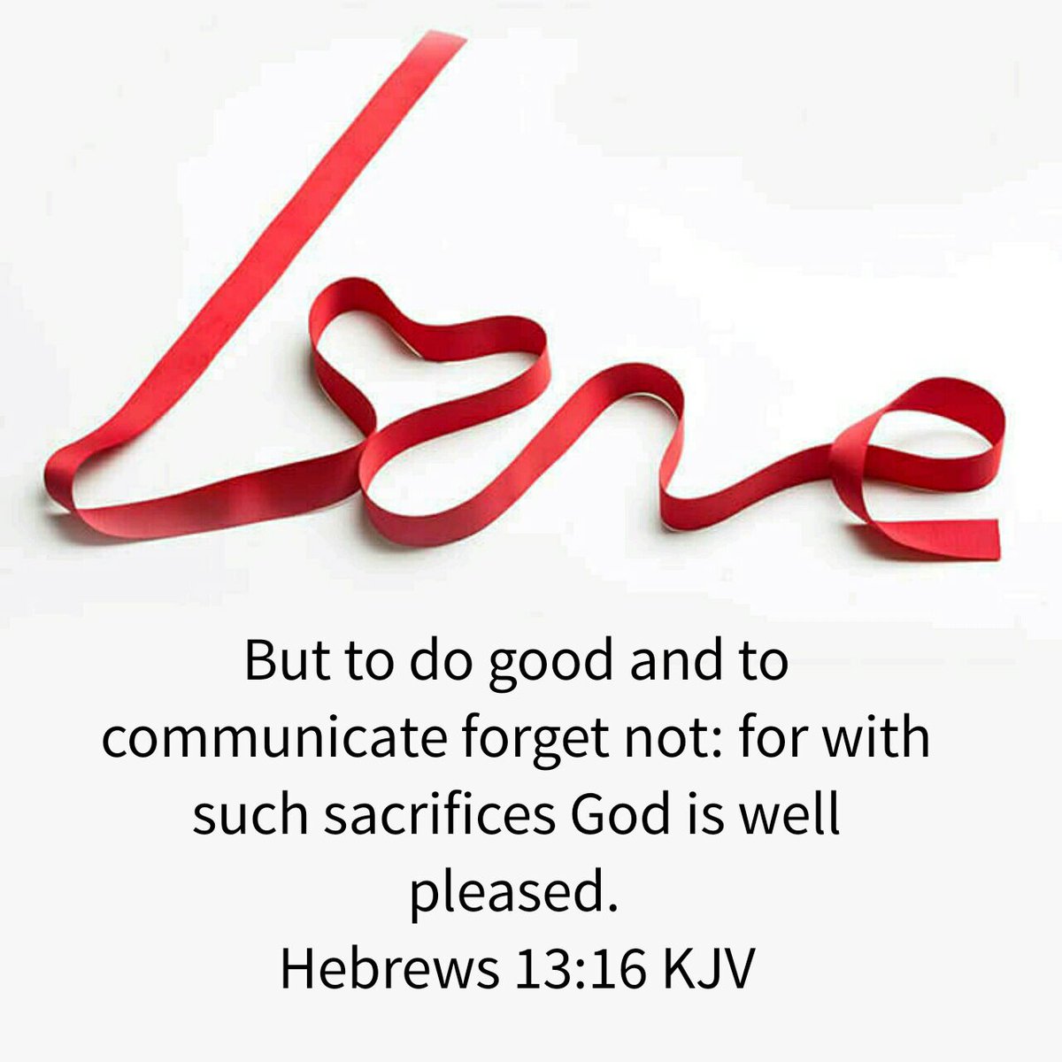 TOsawaye's tweet photo. But to do good and to communicate forget not: for with such sacrifices God is well pleased.
Hebrews 13:16 …
https://t.co/LPr7r4RH27 https://t.co/ki3Tzry1Ae