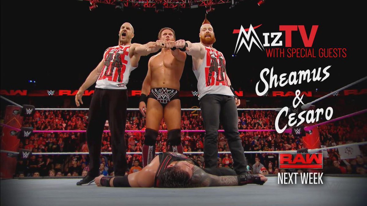 DarrenConnolly_'s tweet photo. Who do you think will win @ #WWETLC if this match does end up happening?

#RT - The Shield 
#Like - Miz &amp; The Bar https://t.co/67GDhWbeok