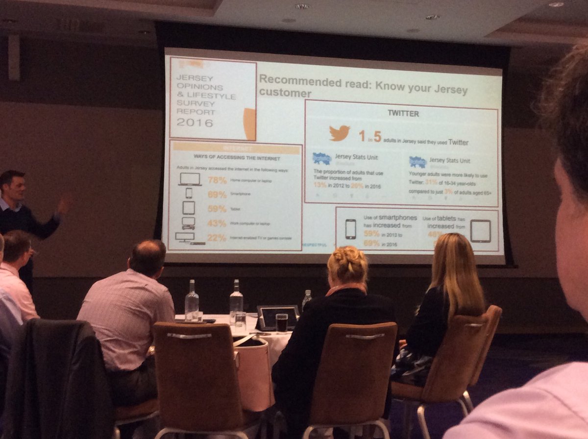 drhelenmiles's tweet photo. Know your Jersey customer..important message to embed digital practice across States of Jersey #sojdigital https://t.co/9OTrOxNUoE