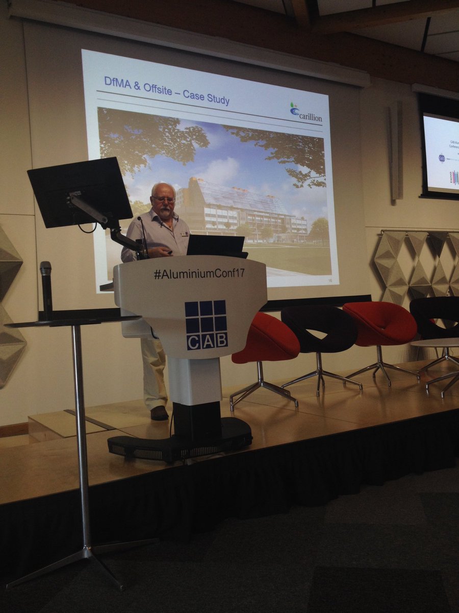 C_A_B_Technical's tweet photo. DfMA masterclass with Ken Davie #AluminiumConf17 https://t.co/sh2hXR43Co