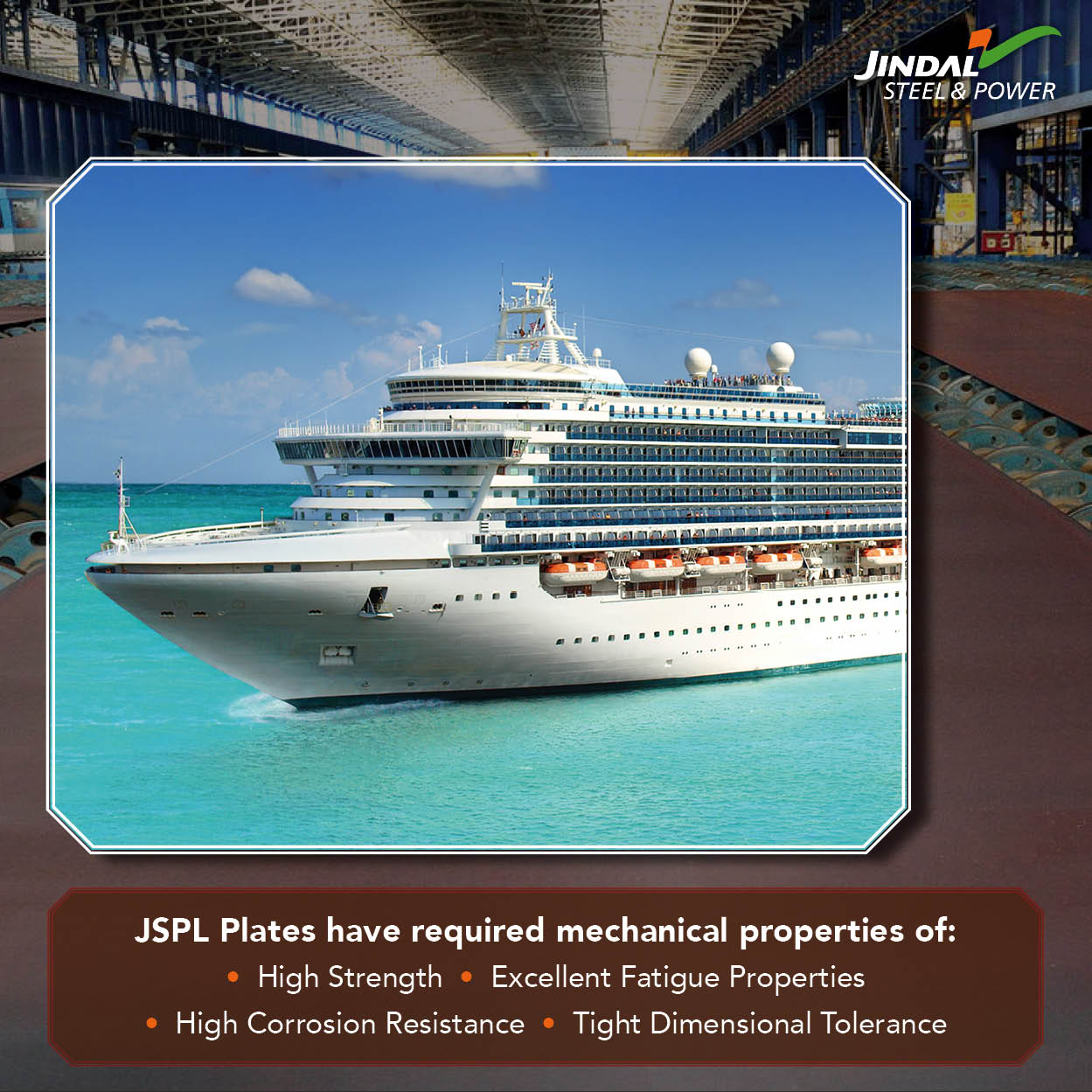 JINDAL STEEL on X: &ldquo;#JSPL&rsquo;s hot rolled #Plates #Coils 4 ship 