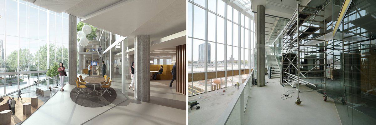 Update van de bouw van Rijkskantoor #deknoop in Utrecht.