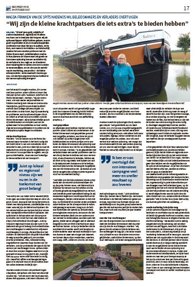 scheepvaartkrnt's tweet photo. Magda Franken:"Wij zijn de kleine krachtpatsers die extra's te bieden hebben" https://t.co/J7PkTKmjmF
#binnenvaart #spitsen #oplossing https://t.co/9VQmKZ80TA