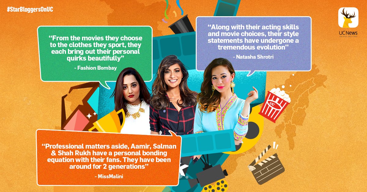 #StarBloggersOnUC <a href="/natashashrotri/">Natasha Shrotri</a>,<a href="/MissMalini/">MissMalini</a> &amp; <a href="/fashionbombay/">Fashion Bombay</a> put The Khans under review. Read here 👉 bit.ly/StarBonUC