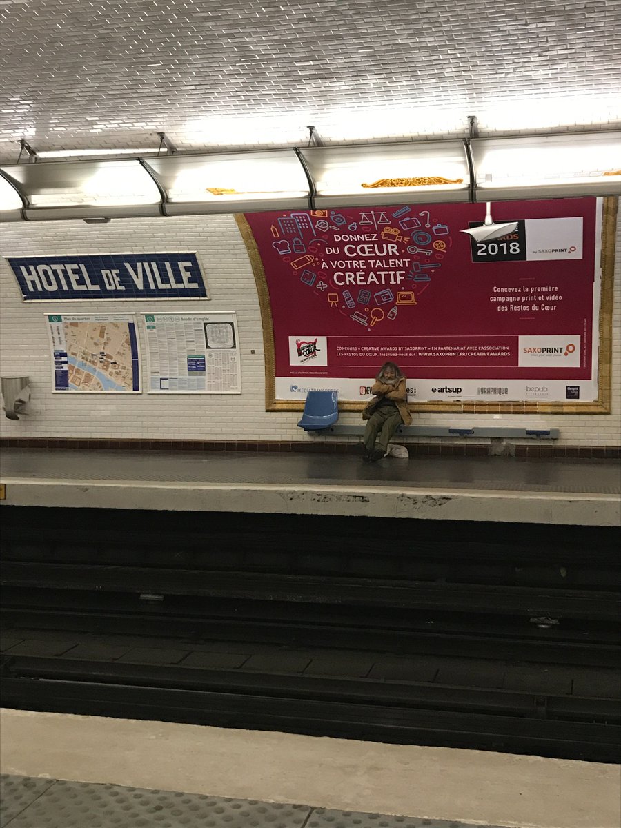 MllePitch's tweet photo. #Dernière campagne agence Mlle Pitch dans le métro en ce moment pour les CREATIVE AWARDS BY SAXOPRINT https://t.co/lPN70ButlT