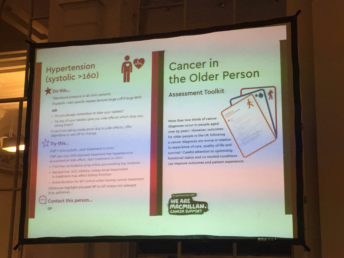 suzanne_nimmo's tweet photo. Top tips for cancer docs #comorbidconditions @MacmillanScot @macmillancancer #macscotprof https://t.co/mPEIGlNyTL