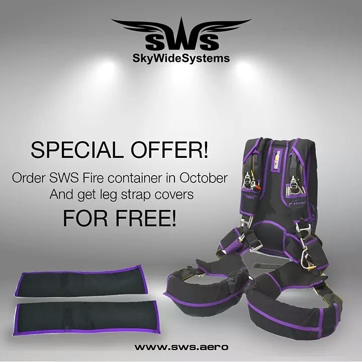 sws_aero's tweet photo. SPECIAL OFFER!
https://t.co/7H3s9owGyj
#SWS #SkyWideSystems #SWS_Fire #skydivegear https://t.co/f54zU9Zbfm