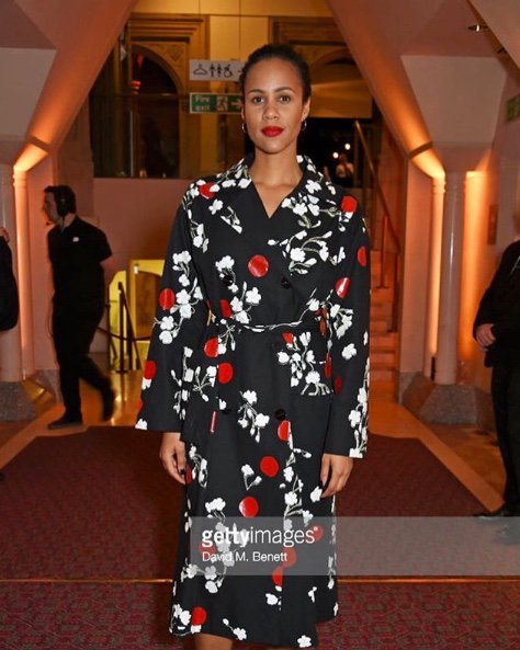 Make-up by <a href="/KIMKIEFER_/">kim kiefer</a> for Zawe Ashton at the British Film Institute Luminous Gala last night