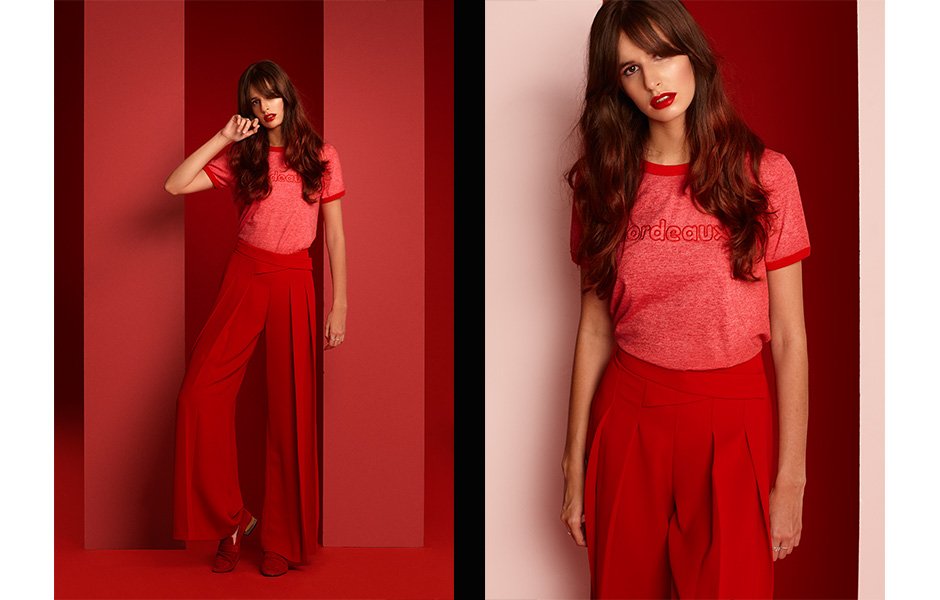 Pantalón palazzo rojo de <a href="/ModaLauraBernal/">Laura Bernal</a> para <a href="/BrunchMagazine/">ROCABERT</a> 😍 Stylist: <a href="/RaquelTG/">Raquel Trejo Garrido</a> #Editorial #fashionaddict