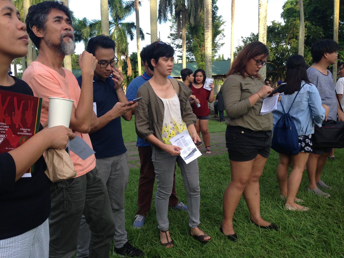 uplbperspective's tweet photo. IN PHOTOS: Launching of the October Revolution Centennial Celebration at O-Park #OctoberRevNa https://t.co/WPnAXqwUwt