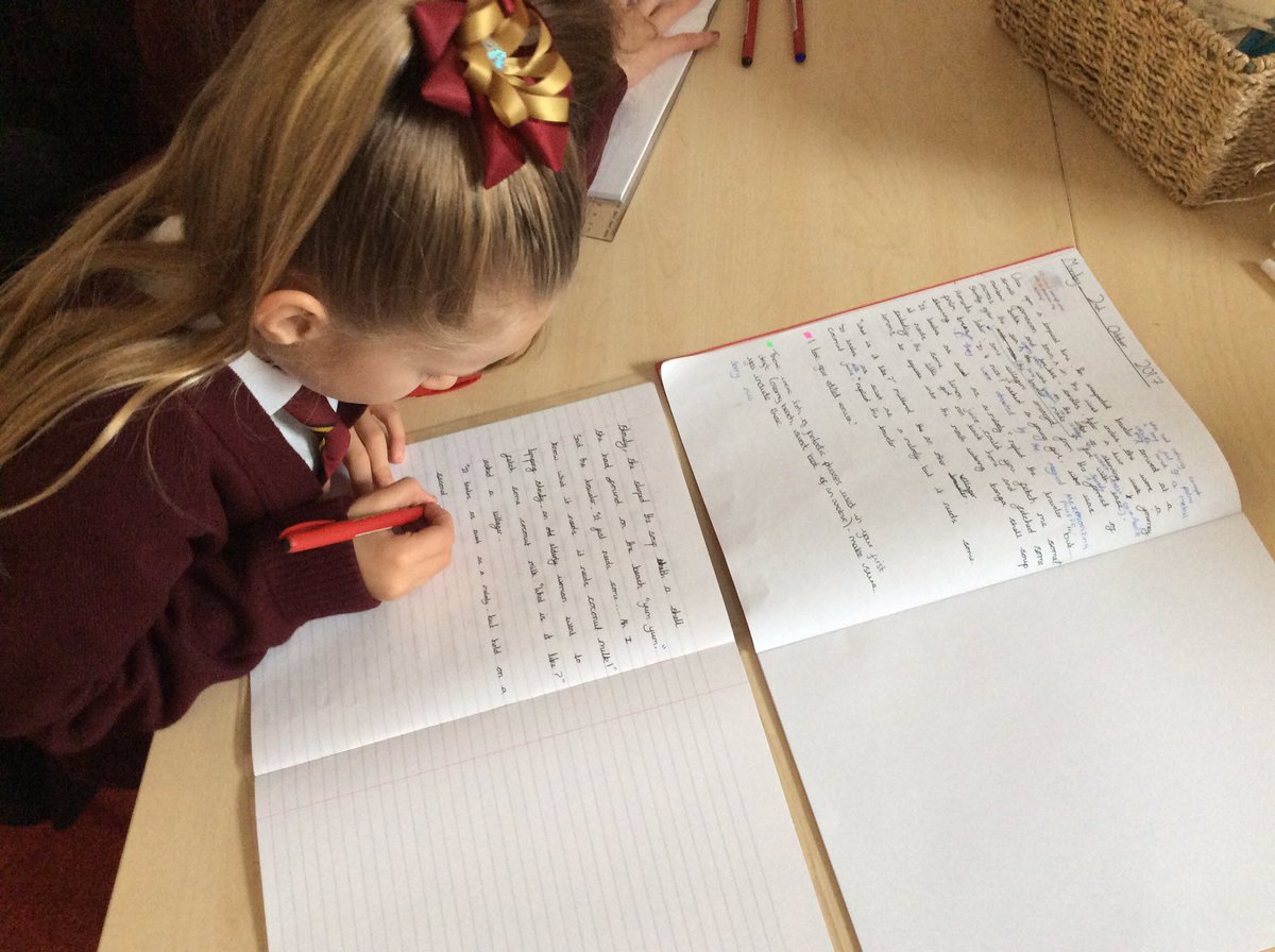 AnfieldRoadY5's tweet photo. Such concentration writing our traditional tale set in the West Indies #linkingwritingtolearningchallenge #Anfieldloveslearning https://t.co/XS6vyrm5ok