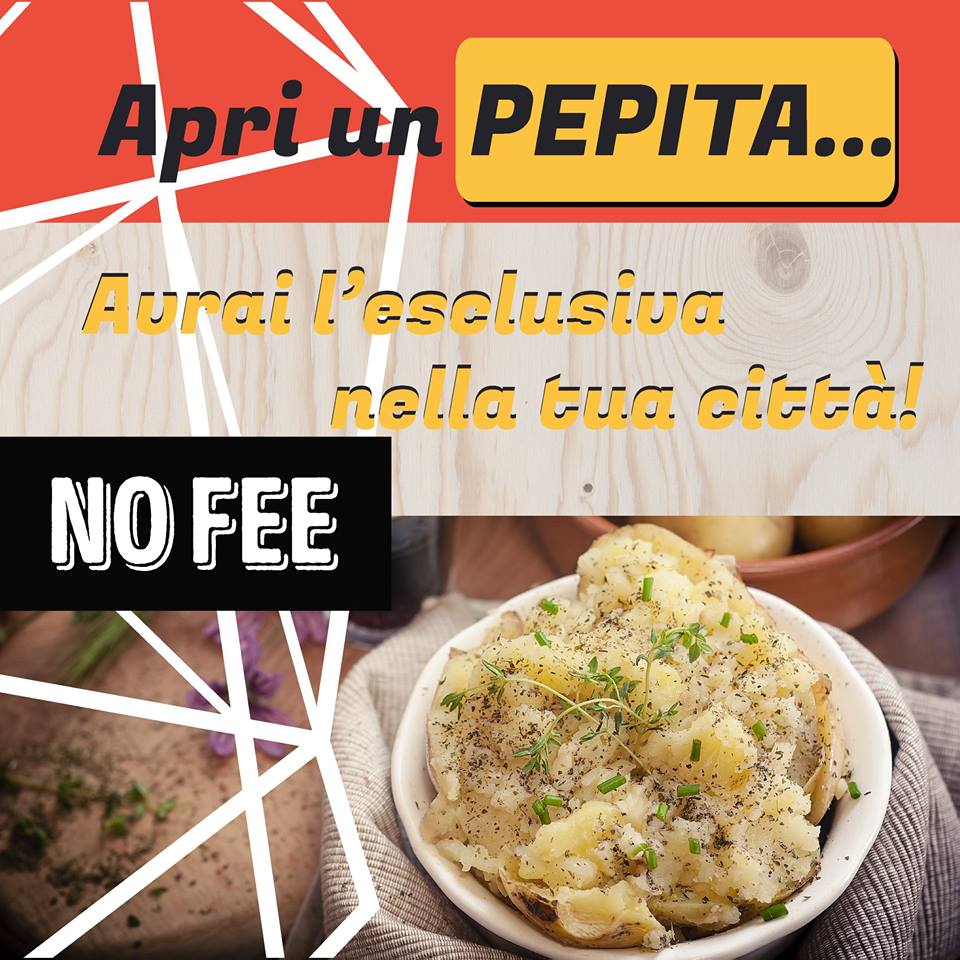 GustatiUnPepero's tweet photo. Un #business con un basso investimento e un'alta redditività. Un #franchising #pepita. La ricchezza nella semplicità. #4ottobre. https://t.co/gmbqB8j5My
