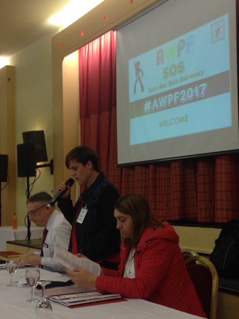 #awpf2017 and we've started! Lucy has opened the conference. Excited much! /tracey