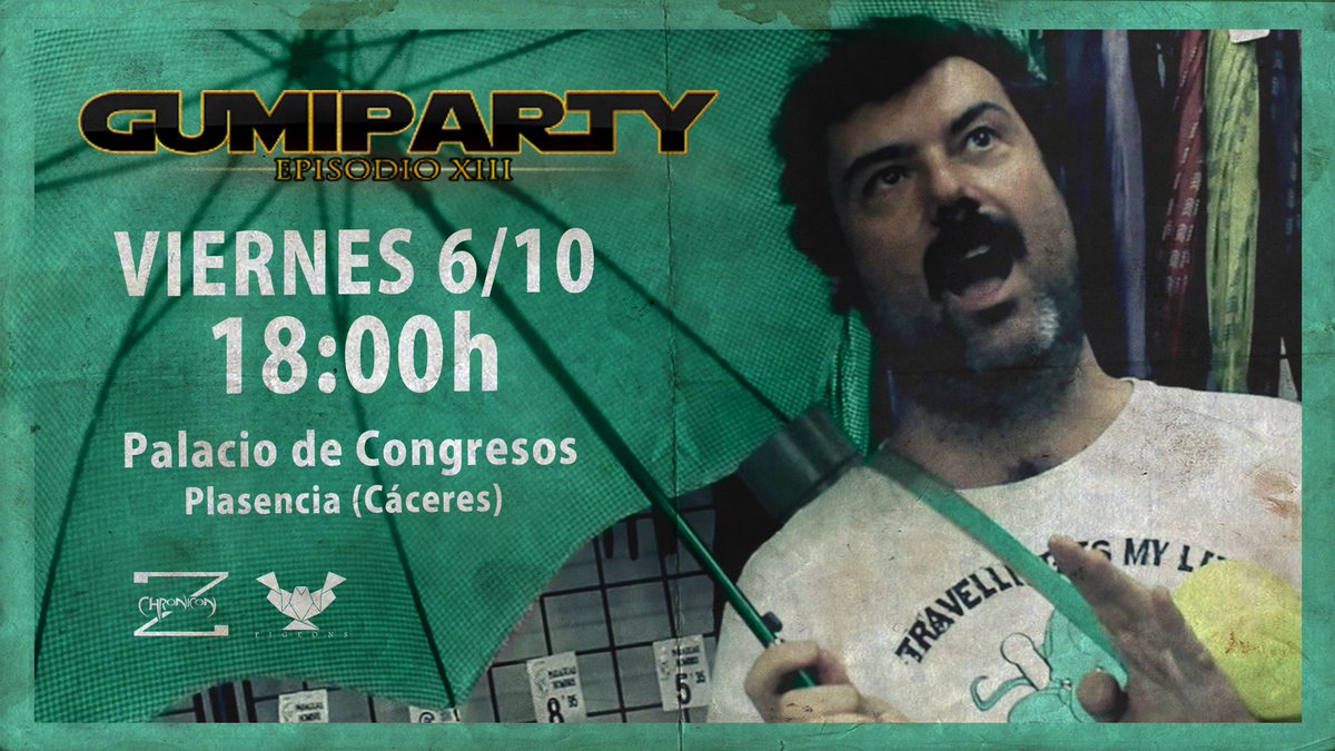 PIGEONS_av's tweet photo. LOS #ZOMBIES VUELVEN A #PLASENCIA! Si te perdiste el preestreno, no te pierdas #ChroniconZ el viernes 6/10 a las 18:00h en la @_Gumiparty_ ! https://t.co/1gq3HQE6HV