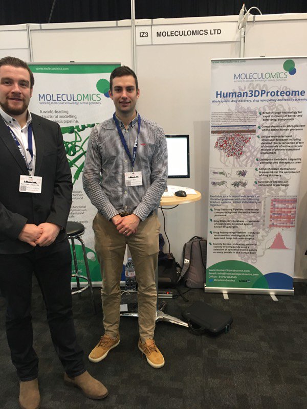 Moleculomics's tweet photo. We are here at #ELRIGDD17 at stand IZ3 showcasing #human3dproteome come and say hello https://t.co/BwQkOA6EuL
