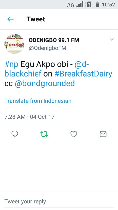 dBlackchief's tweet photo. #apiti hitting the airwaves @OdenigboFM https://t.co/37TJFjs14J
