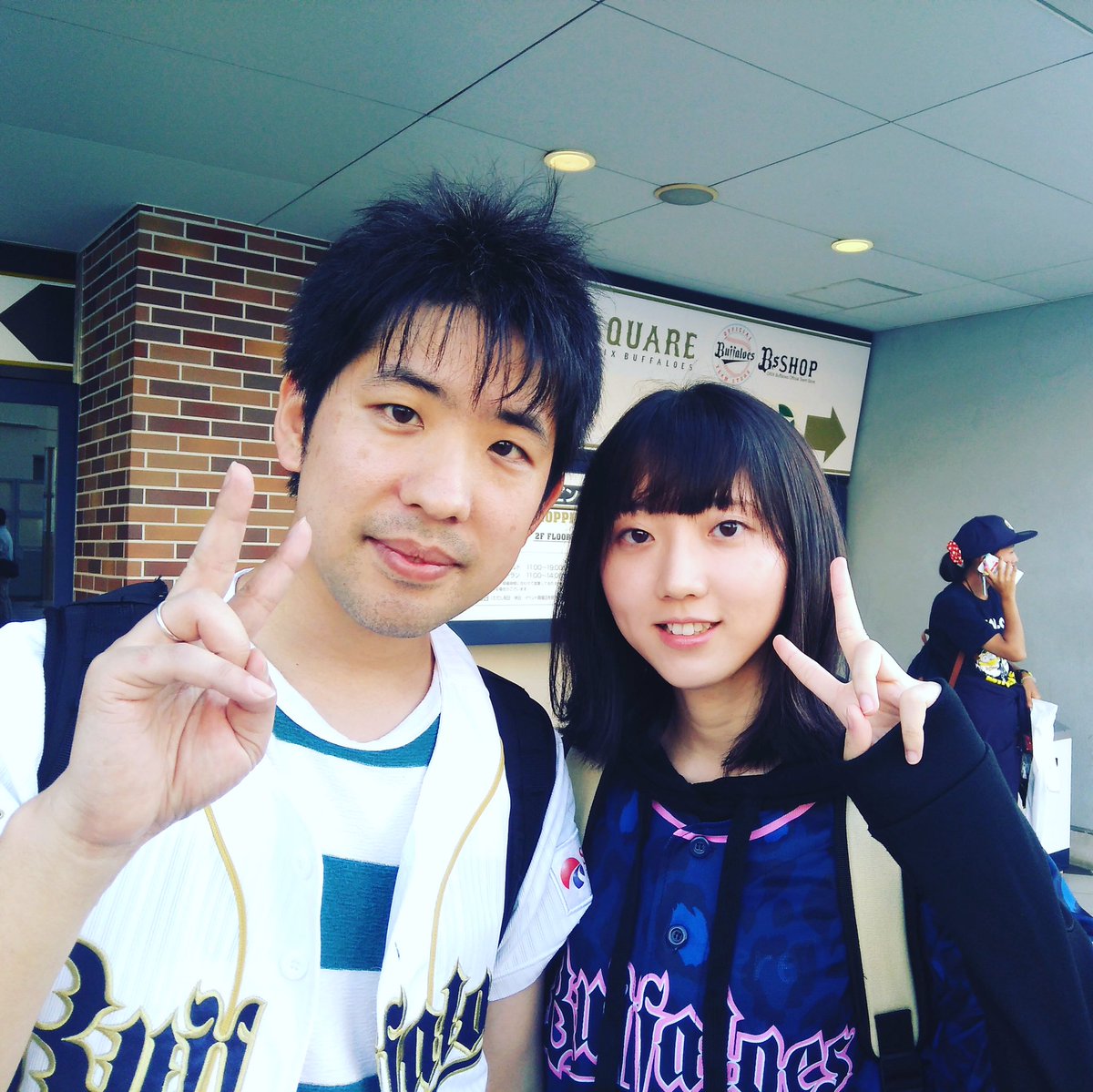 リッキー در توییتر Bsオリ姫cheer Upコンテスト3位のオリ姫さん オリ姫になったキッカケは隣にいる彼氏さんの影響なんだって 彼氏さんのファン歴はなんと22年 なんと彼女と同い年 ちなみにディクソン選手推しだそうです ヽ ノ オリックス