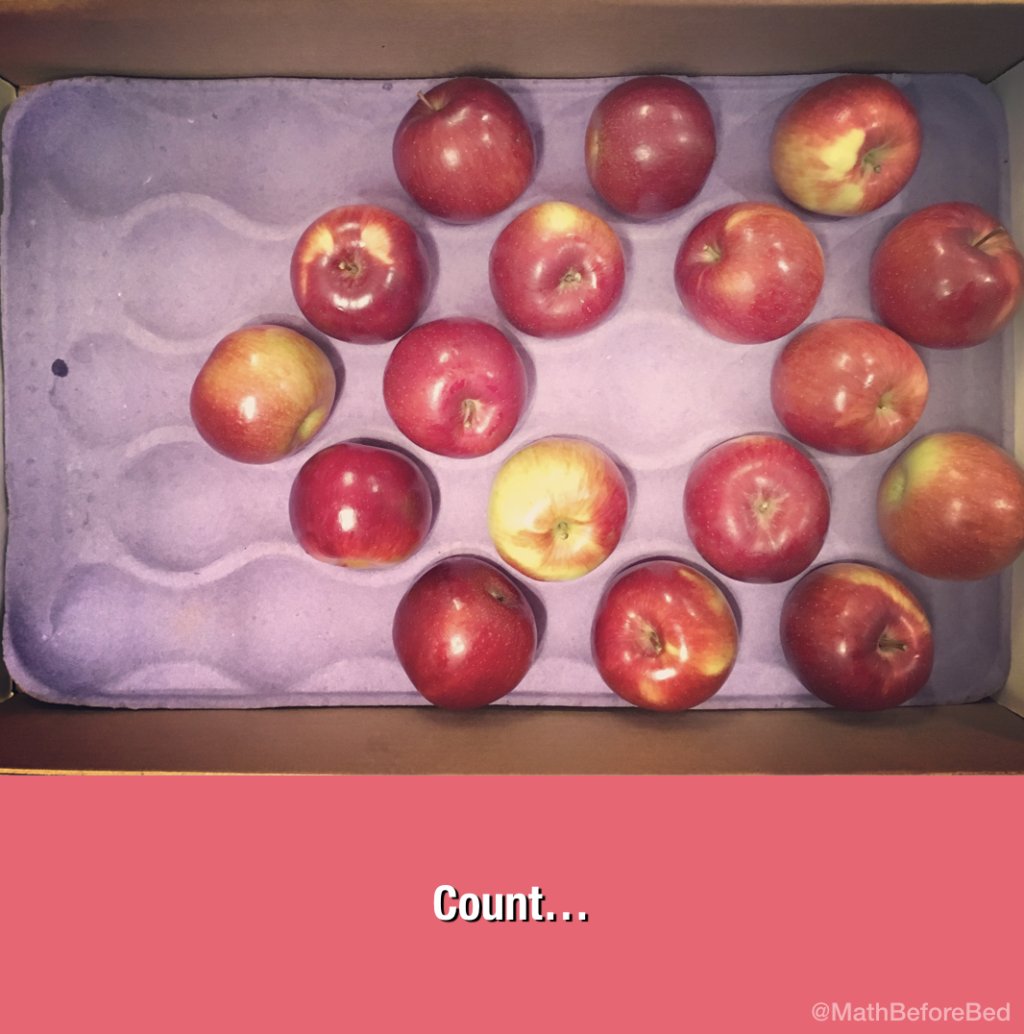 MathBeforeBed's tweet photo. Count... #mathbeforebed #mtbos #iTeachmath #elemmathchat #fallMath #nighttimeNumeracy https://t.co/vSlhwPniM4 https://t.co/62L8z2bonp