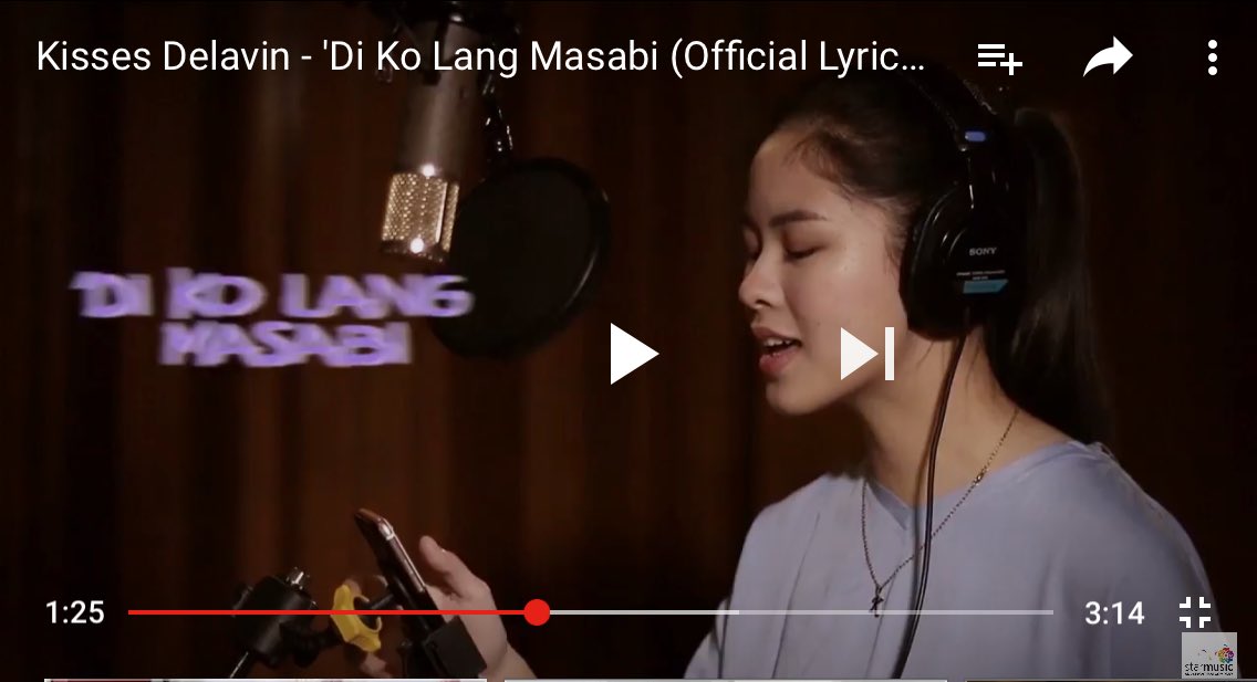 KissesDelavin's tweet photo. Wish granted just for you guys! "Di Ko Lang Masabi" lyric video finally here!!! And soon on Spotify on October 6!https://t.co/YQ3Bh4vSjt https://t.co/sN1KCJd3U1