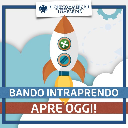 ConfcommercioLo's tweet photo. Al via il #Bando #Intraprendo Contributi a fondo perduto e finanziamento a tasso zero per le #StartUp approfondisci https://t.co/i7VI6b9rj6 https://t.co/5jUT3mNgRi