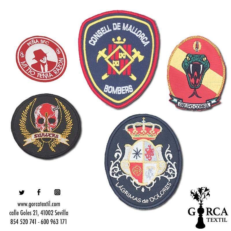 GorcaTextil's tweet photo. #Parches para todos! ❤ #Bordamos parches con el #logo  de tu empresa, hermandad, club deportivo... https://t.co/VKqRXBARJN https://t.co/UxfjLrP126