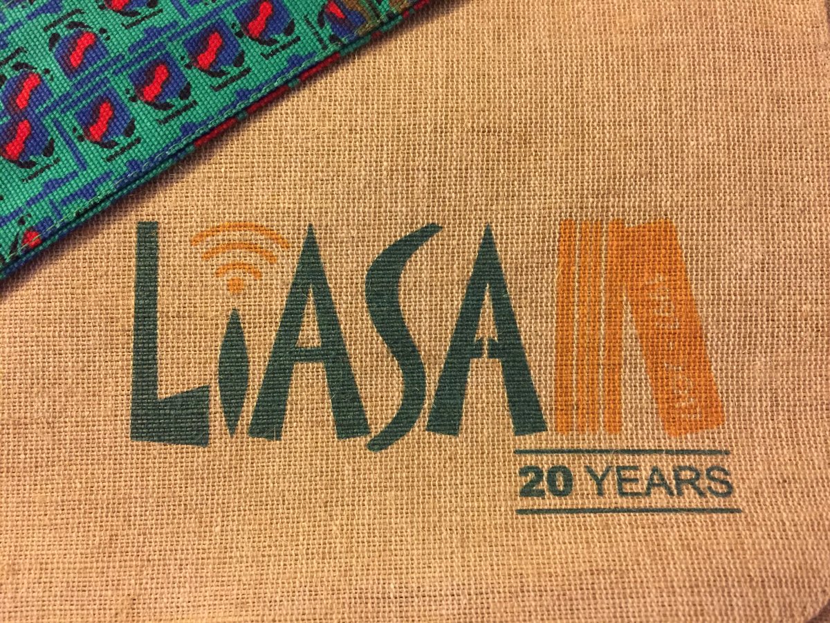 feestill's tweet photo. Thank you #LIASA2017 #liasaconference #SALibchat - enjoying the conference bag ๐๐๐ผ https://t.co/5EDbAAMikq