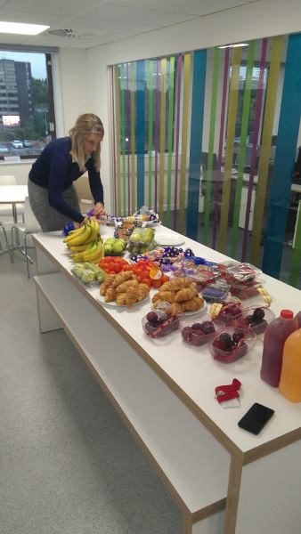 LifeatCTE's tweet photo. A nice treat from our #leaders today!  Employees in Stockport are invited to come along for a chat #breakfast! Who doesn't love a croissant? https://t.co/wEWOGDU9hC