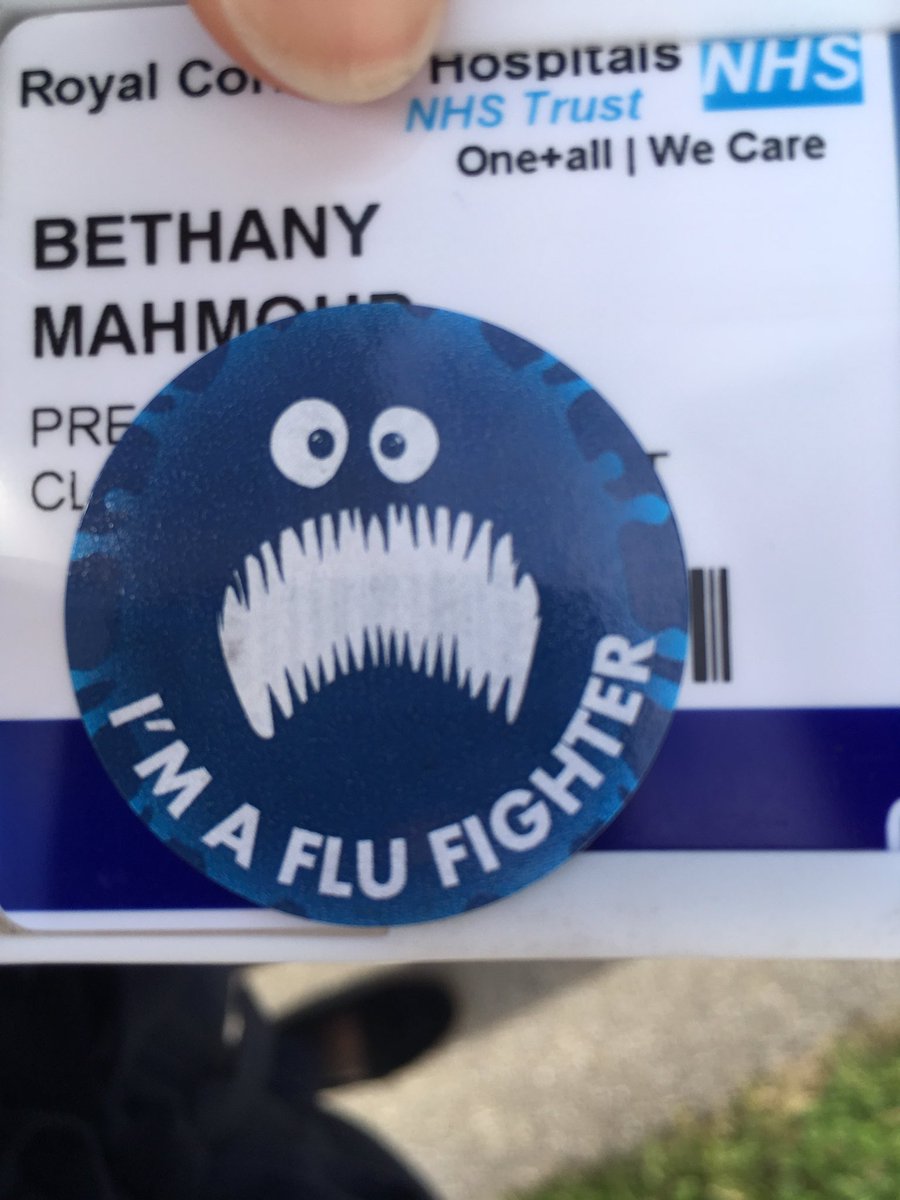 RCHT_PreReg's tweet photo. No flu for me #fluvaccine #fighttheflu @PharmaSmiles https://t.co/TS6VSAu40Z