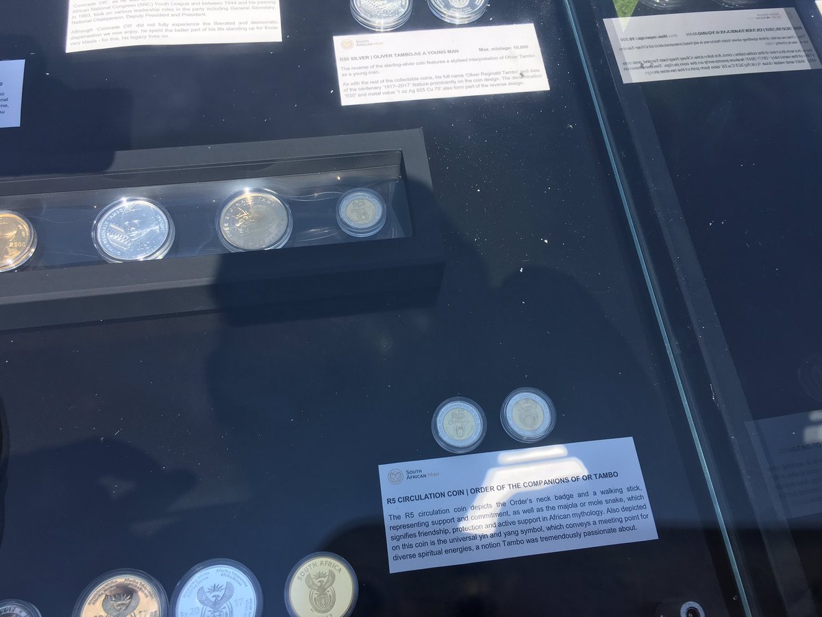 Motlagae's tweet photo. #ORTamboCoin
South African Mint https://t.co/qYlXCtv6RF