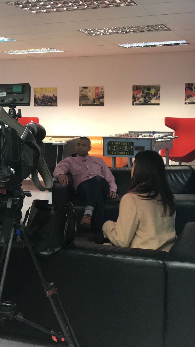 punchrecords's tweet photo. #SaffiyahKhan and our CEO have been talking to @SatnamRana @bbcmtd ahead of the #Desibition launch tonight @ConcordCentre ππΎππΎ
#UTSAV17 https://t.co/3YzV18AvgA