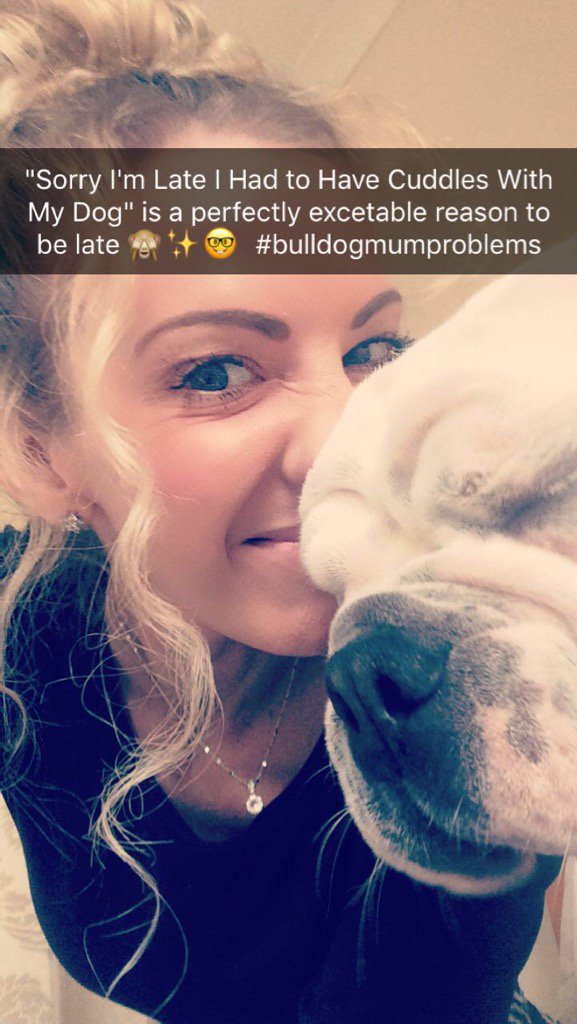 Bulldog Mum Problems 🙌👌💞🌈 Love My Little Big Peachy Bully Boo