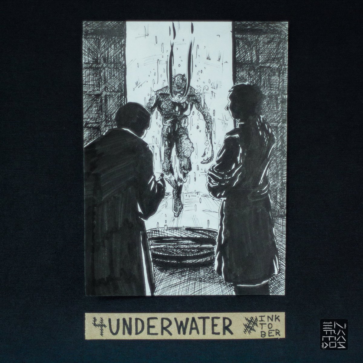 Entramados_Co's tweet photo. 4.UNDERWATER  #inktober #inktober2017 https://t.co/TN5UmLn1bM