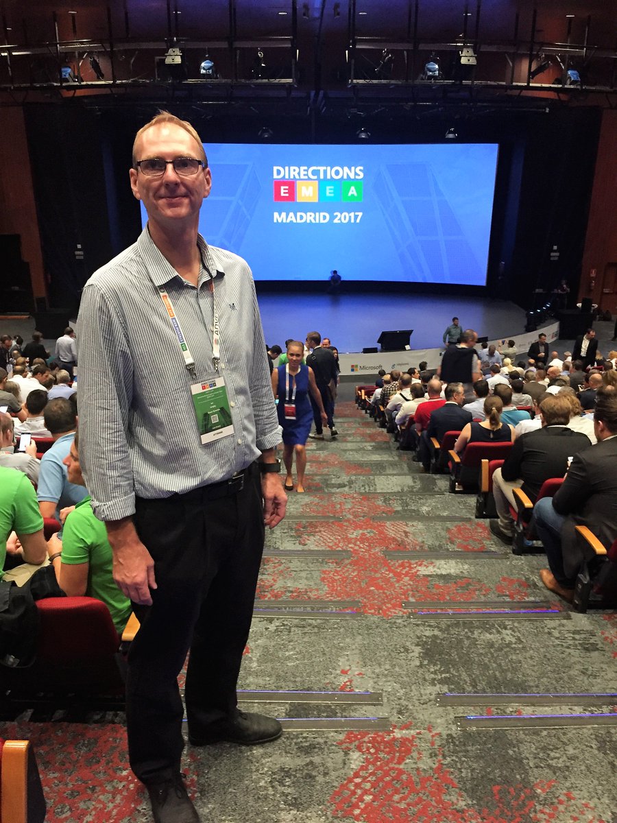 OceanDynamics1's tweet photo. The OD team are at @DirectionsEMEA in Madrid this week - fascinating insights &amp; updates on the latest technology! #MSDynNAV #MSDYN365 https://t.co/H7RK1iX8vU
