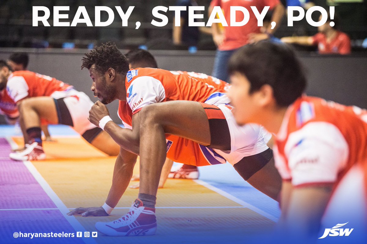 HaryanaSteelers's tweet photo. Going to be a photo-finish in Chennai tonight, we feel. Game begins in 4 hours! #MUMvHAR https://t.co/j40TEmEFyc