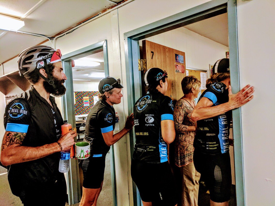 therealrideusa's tweet photo. Where's the REAL Ride? 3500+ miles in, visiting schools, and posting on Instagram and FB. Find out more at https://t.co/7Km1aWzX6E. #notlost https://t.co/IPETEDtBG5