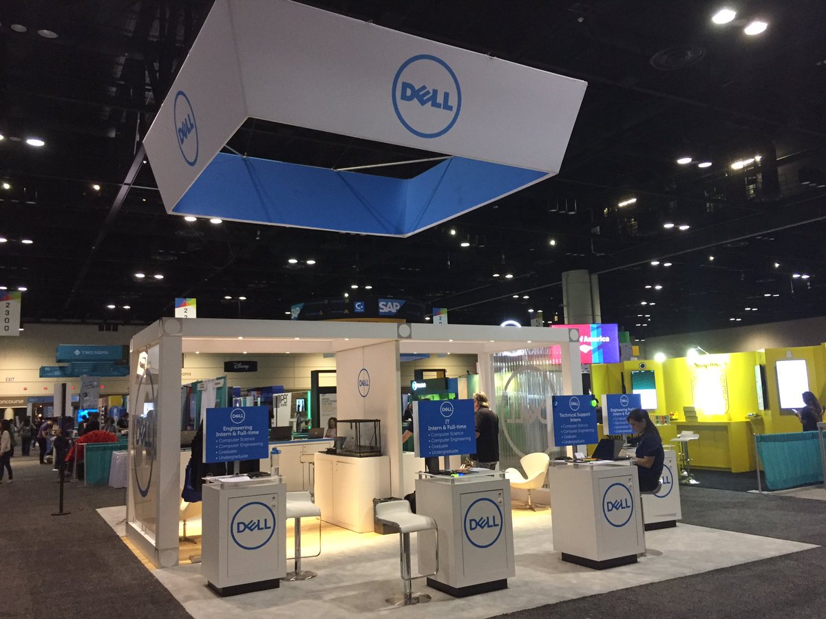 heatherbelter1's tweet photo. Dell is ready @AnitaB_org @GHC_Committee #GHC17 #Iwork4Dell 🎉 https://t.co/p20noGZ1eI