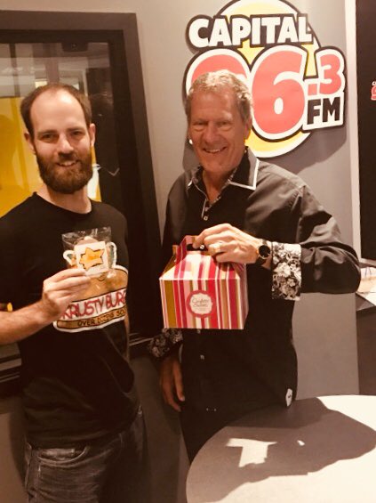 LoudMouthComm's tweet photo. Thanks @capitalfm TEXT “FORKIDS” to 45678 to donate $5 to #ipadsforinspiration  #forkids #CAF70 enjoy @confettisweets! https://t.co/VyPQFg8pYc