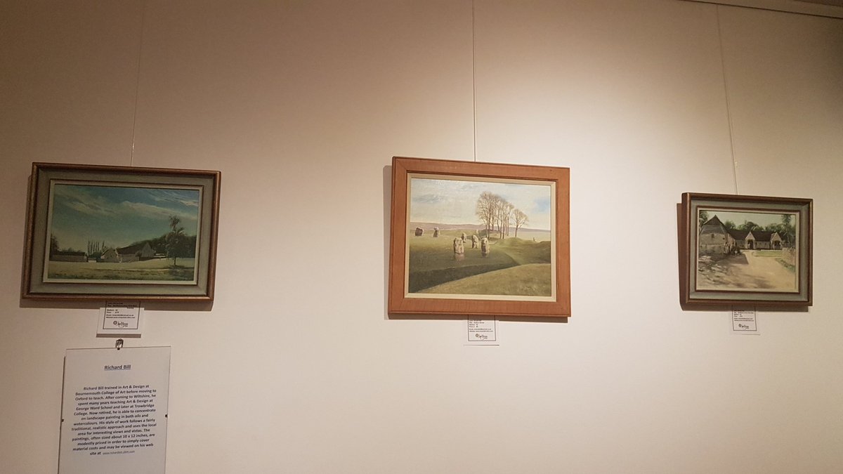 MelkshamRotary's tweet photo. The Art @MelkshamRotary Arthouse cafe in the Market Place has changed for October, come and see #localart #melksham https://t.co/xxet15cr8Y