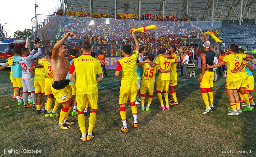 Verdiğiniz mücadelenin Azmi’n çabanın mutluluğunu hiç bir şampiyonluk hiçbir galibiyet veremez 🙏💪

#Göztepe