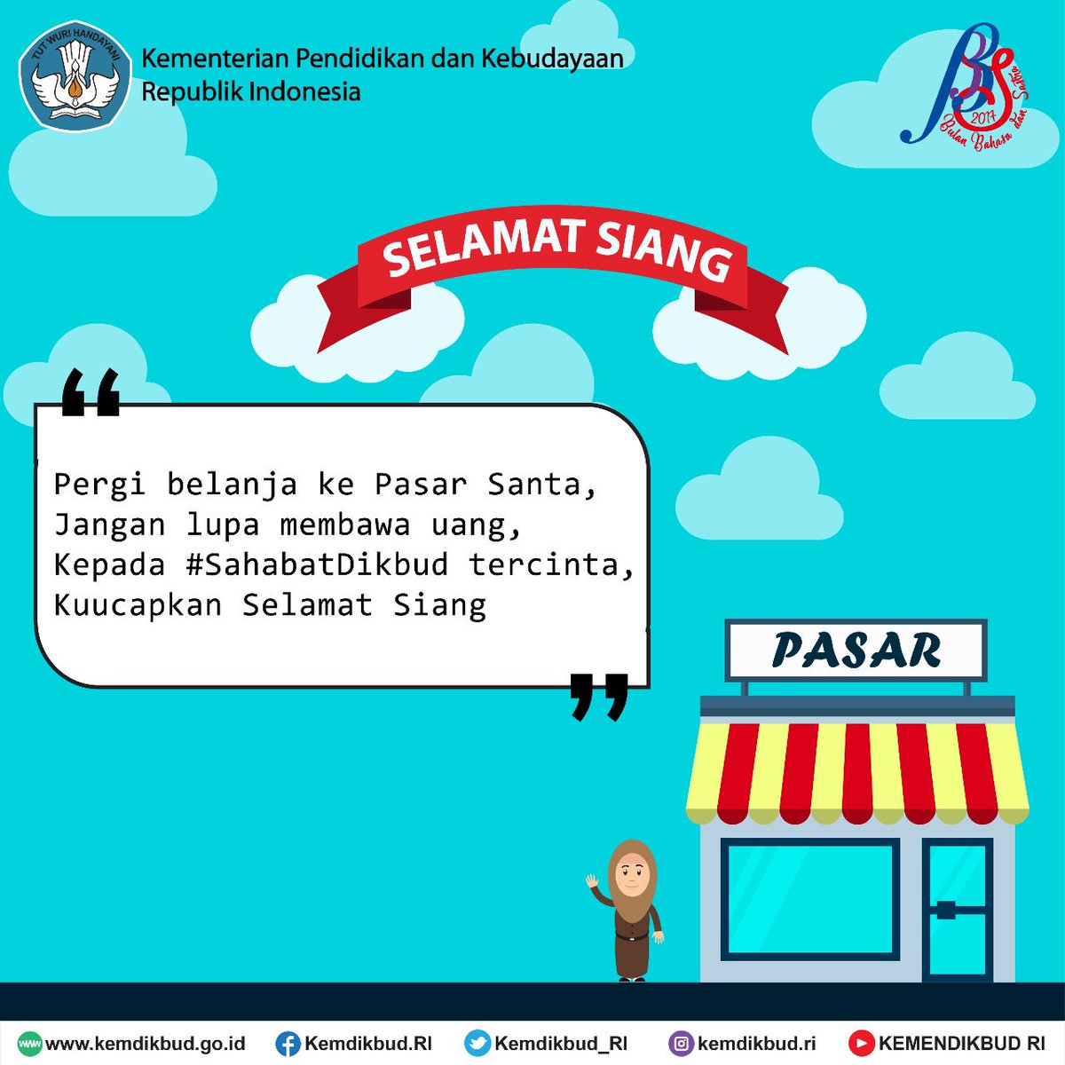 Merdekabelajar On Twitter Selamat Siang Sahabatdikbud Berbalas Pantun Yuk Cintabahasaindonesia Https T Co Ywv4gcaktw Twitter