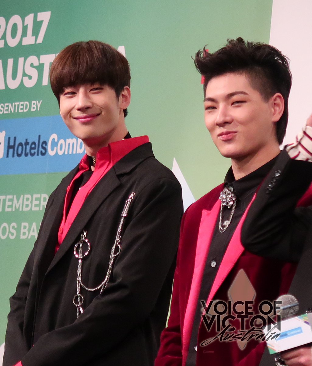 VICTON_Aus's tweet photo. #VICTON #Alice #VoiceOfVicton #KCon17 #KConAus #redcarpetevent #Seungwoo #Hanse https://t.co/AgBPm1gIp3